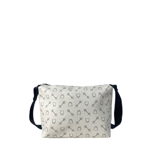 WZ1799 Classic Print 斜背包