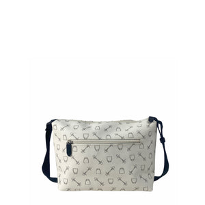 WZ1799 Classic Print 斜背包