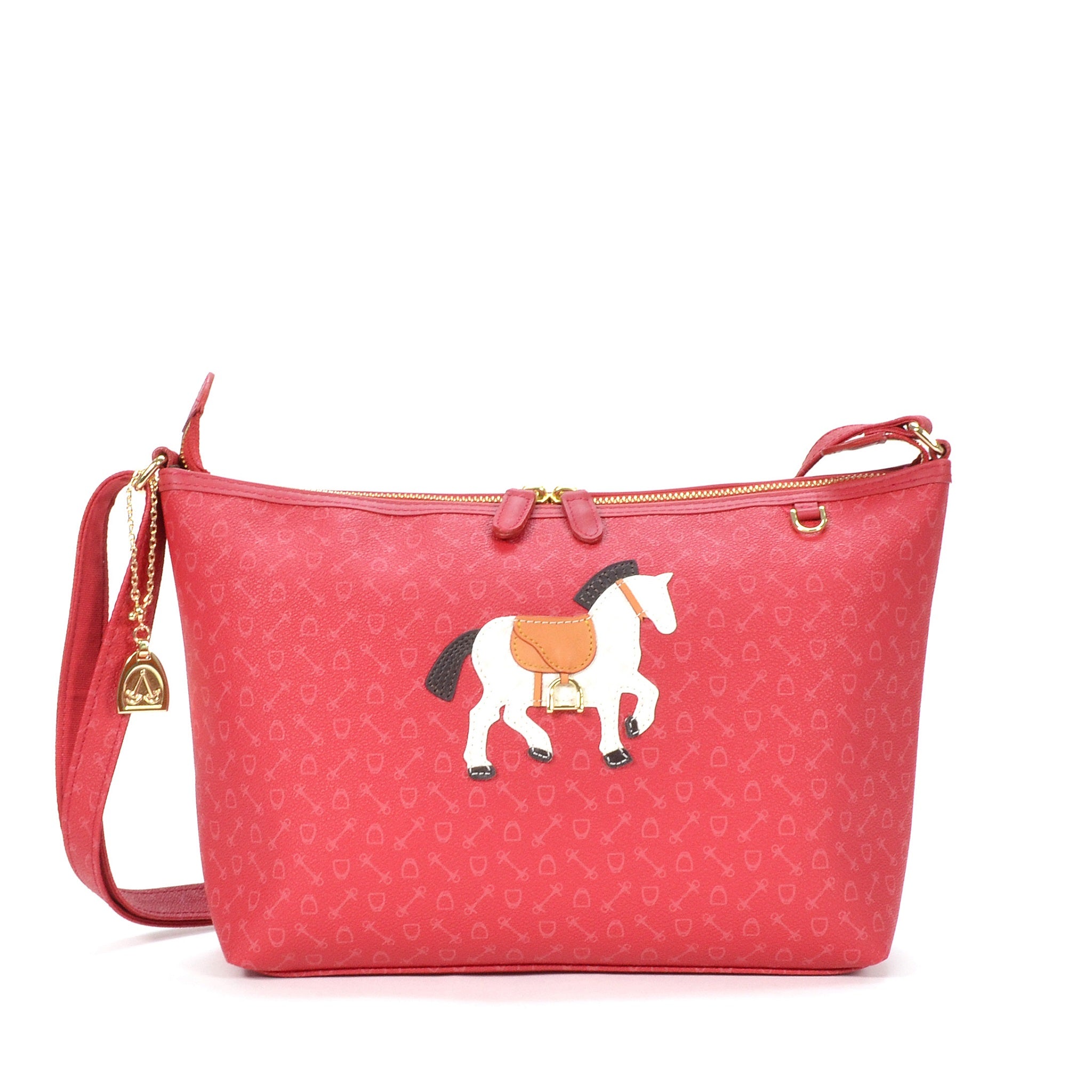 812854 Harness Horse Series Shoulder Bag